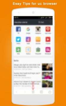 New UC Browser Fast Download 2017 Advice screenshot 2