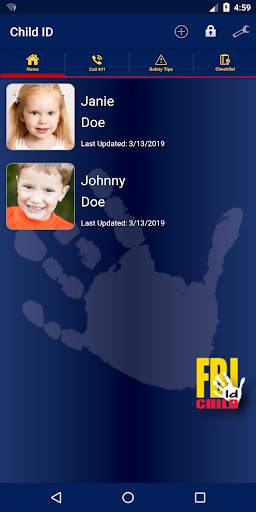 FBI Child ID screenshot 1