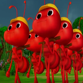 Video For children Ants march icon