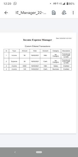 Income Expense Manager screenshot 6