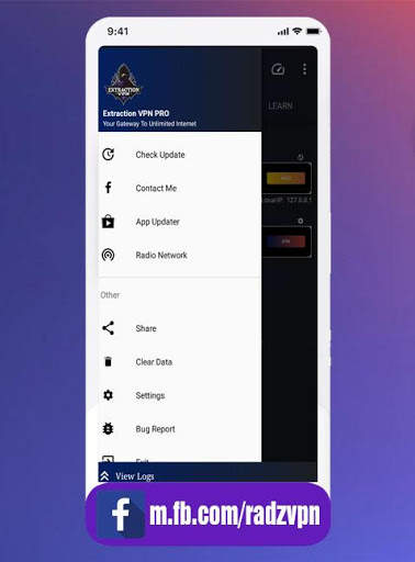 Extraction VPN screenshot 2