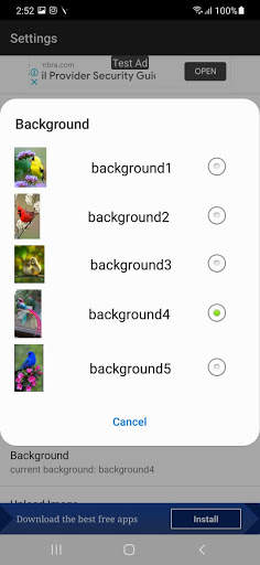Bird Live Wallpaper screenshot 1