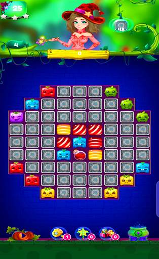 Witch Fruit Crush: Sweet Fruit Match 3 - Puzzle screenshot 3