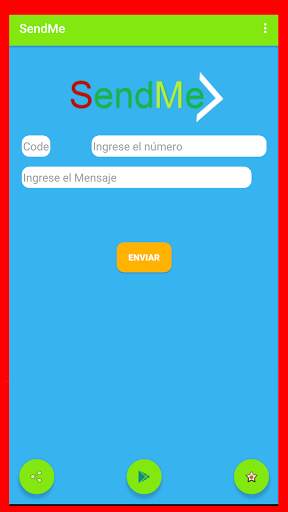 SendmeX: whatsapp message without adding  contacts screenshot 1