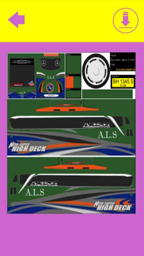Livery bussid Indonesia screenshot 3