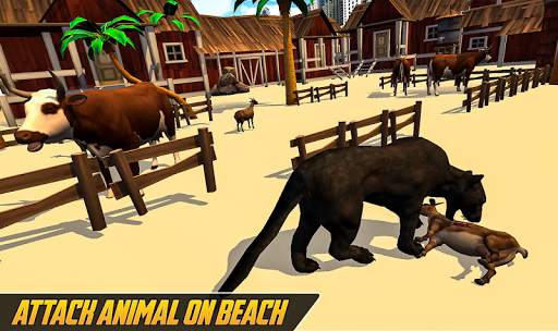 Angry Black Wild Panther Simulator 2019 screenshot 11
