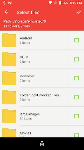 Lock your Folder - Folder hider screenshot 9