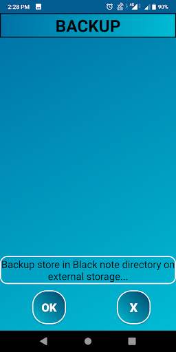 Blue Note Notepad 7 تصوير الشاشة