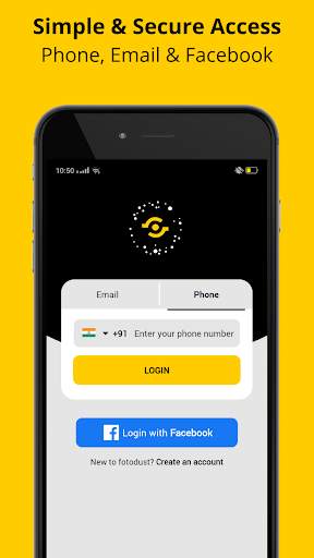 fotodust - Photo & Video Sharing Cloud Storage App screenshot 1