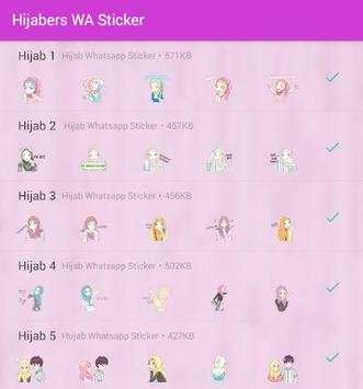 Sticker Hijabers For WA screenshot 1