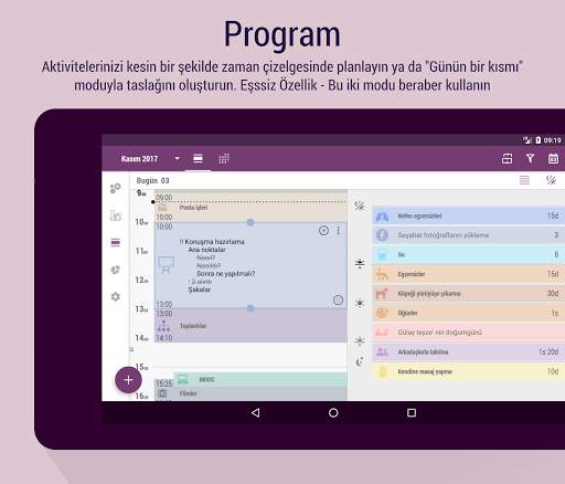Time Planner: Takvim, Görevler screenshot 12