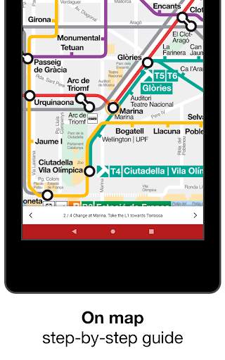 Barcelona Metro - TMB map and route planner screenshot 10