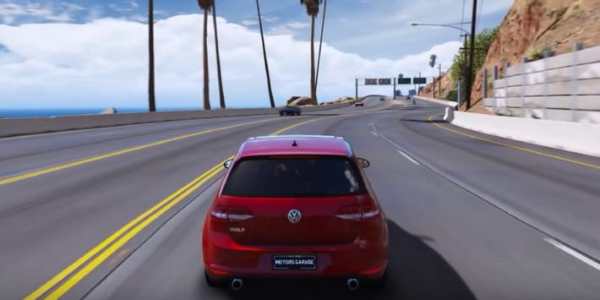 Golf GTI Driving Simulator screenshot 2