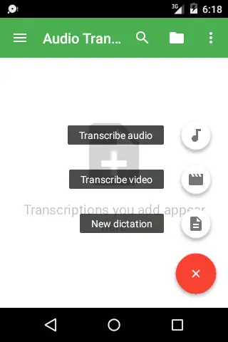 Transcription Tool screenshot 1
