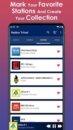 Chad Radios screenshot 5