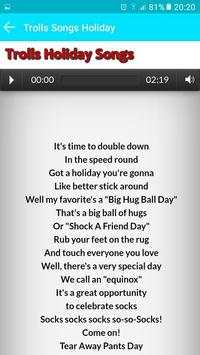 Trolls Songs Holiday 3 تصوير الشاشة
