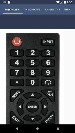 Insignia TV Remote screenshot 2