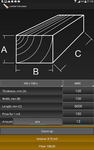 Calculator Lumber & Timber screenshot 20