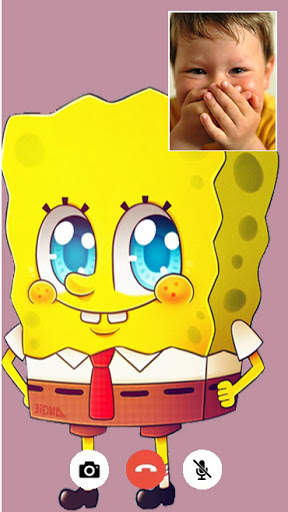 Bob The Yellow Call - Fake Video Call with Sponge 1 تصوير الشاشة