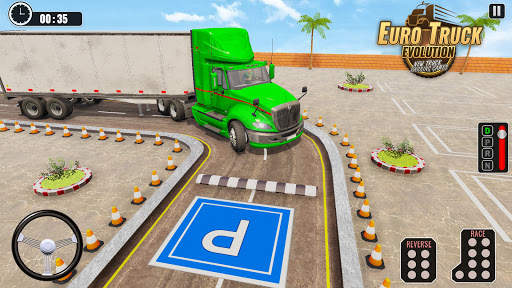 Real Truck Driving School 3D screenshot 1