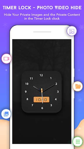 Timer Lock - Photo Video Hide Locker screenshot 1