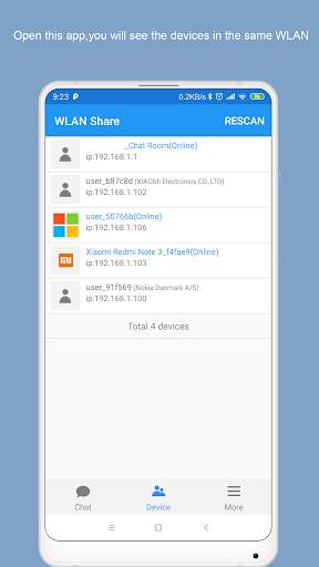 Wlan Share screenshot 1