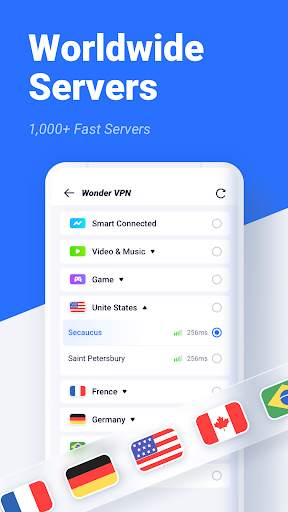 Wonder VPN - Secure VPN Proxy screenshot 3