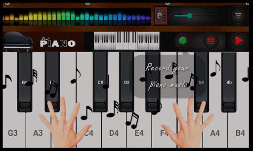 Real Piano Keyboard स्क्रीनशॉट 2