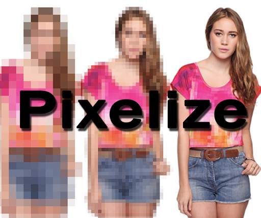 Pixelize Camera Censored Photo screenshot 2