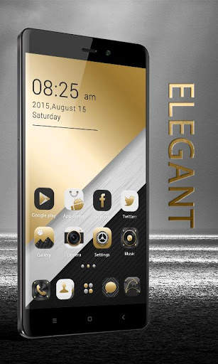 Elegant GO Launcher Theme screenshot 1