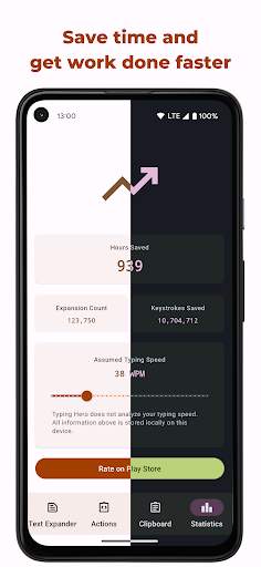 Text Expander (Typing Hero) screenshot 1