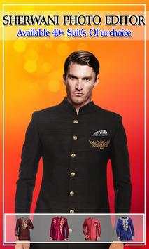 Men Sherwani Photo Suit Editor - Photo Editor 5 تصوير الشاشة