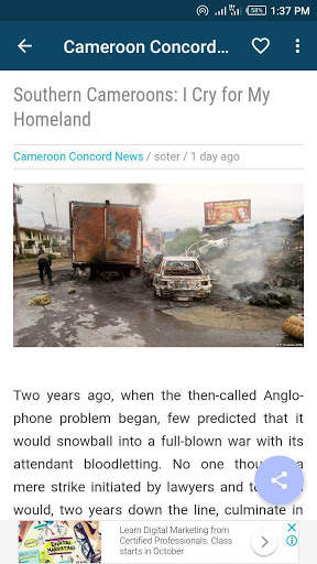 Ambazonia News screenshot 3