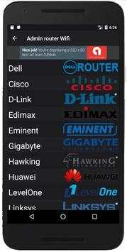 Admin Router Wifi screenshot 4