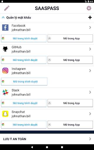 SAASPASS quản lý mật khẩu & Au screenshot 11