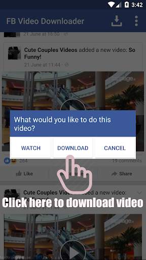 Video Downloader for Facebook screenshot 4