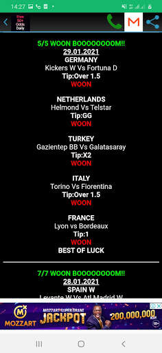 Free 50+ Odds Daily screenshot 6