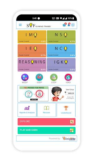 SOF Olympiad Trainer - IMO, NSO, IEO, NCO, IGKO screenshot 1