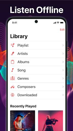 iPlayer OS14: Music Free Player 2021 - EQ Player screenshot 5