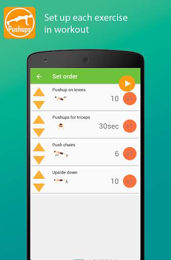 My Pushups workout screenshot 2