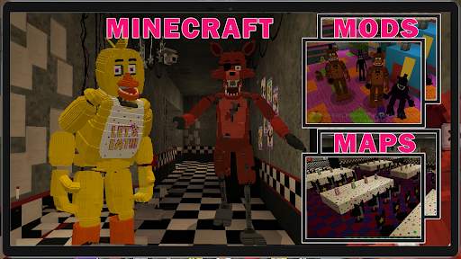 FNaF Freddy Mod Minecraft screenshot 3