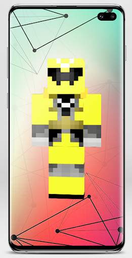 Skin Power Rangers Minecraft screenshot 1