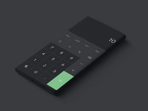 S20 One-UI Dark Live Wallpaper Theme EMUI 10 screenshot 5