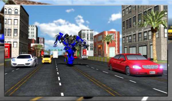 Robot Transformation Car Racer screenshot 15