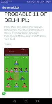 Dream Cricket screenshot 4