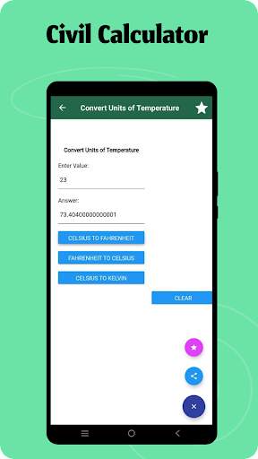 Civil Calculator скриншот 4