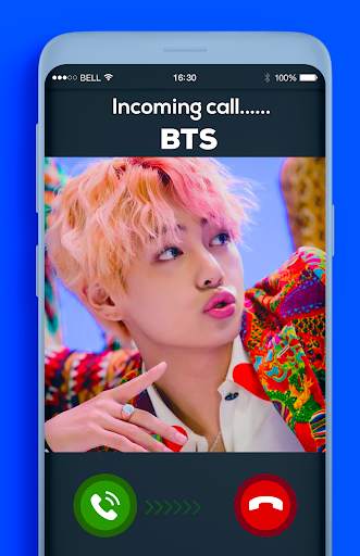 Bts Fake Call App screenshot 2