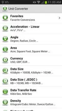 Unit Converter screenshot 1