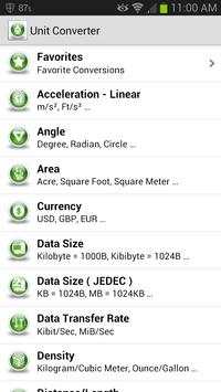 Unit Converter screenshot 1
