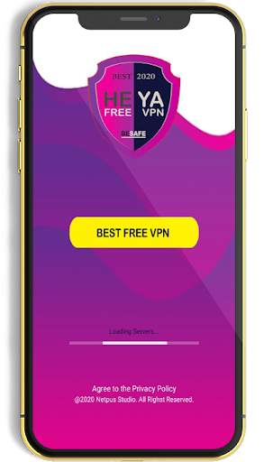 HEYA VPN Lite – Free Unlimited & High Speed VPN screenshot 1